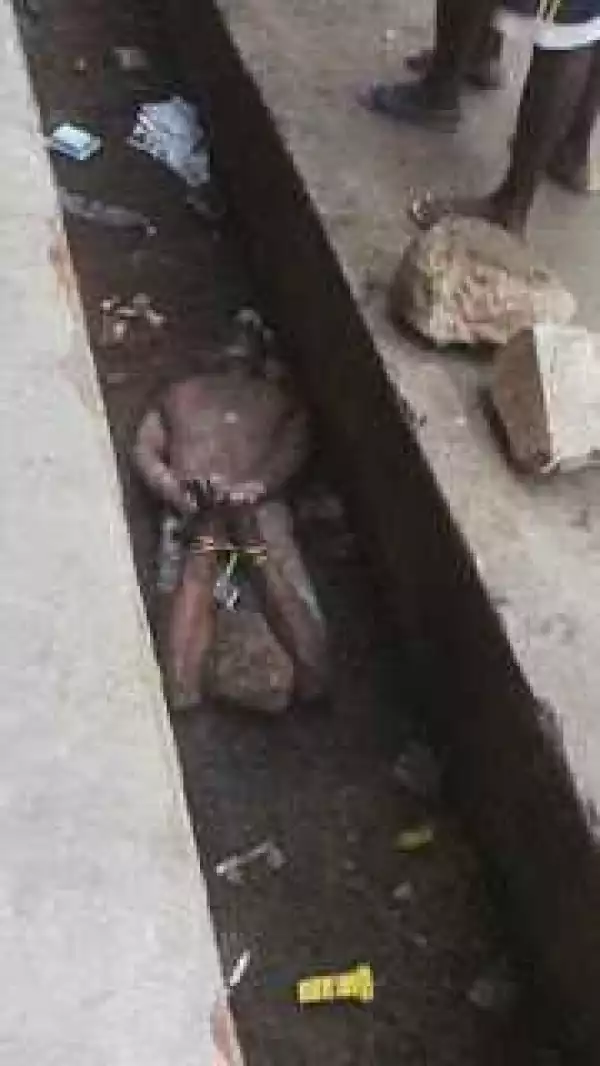 Pastor Tied With Rope, Thrown Into Gutter & Killed After Vigil In Nnewi (Photos)